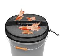 Generisch Tapa de Malla para Cubo de 19 litros, Multiusos para Bote de Basura, convertidor con Apertura, Accesorios para Botes de para organización de Cebo, eliminación de residuos marítimos