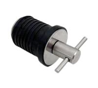 Generisch Tapón de para barcos, mango inoxidable, herramienta antiahogamiento, accesorios marinos, estanque, lago, río, mar, protección contra fugas, fácil instalación, seguridad al navegar