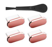 Generisch Tapones de protección contra el polvo, juego de 4 unidades, protección contra el polvo, puerto de carga USB, con cepillo de limpieza, para tableta, teléfono móvil, exterior, camping, viajes