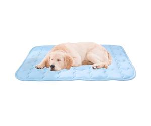 Generisch Tappetino rinfrescante per cani,Antiscivolo e Traspirante per Animali Domestici | Tappetino Cooling Gatti Cane | Per Gatti Piccoli, Grandi, Estate, Esterno, Viaggio, Trasportino