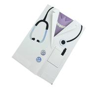 Generisch Tarjeta de agradecimiento, tarjetas motivativas con sobre, tarjetas postales de aliento, corbatas o perlas para veterinarios, cumpleaños, colegas, jóvenes, médicos, profesores, profesión