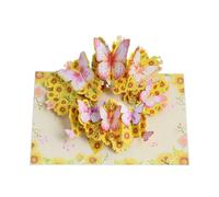 Generisch Tarjeta de San Valentín - 3D Vintage Romántica Decoración, Tarjetas de de Boda - Familia Esposa Madre Hermana Hija Vacaciones Compromiso Bendiciones de Año Nuevo