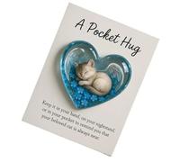 Generisch | Tarjeta linda en forma de corazón como recuerdo - Tarjeta motivacional de gatos, para mujeres, adolescentes y familias para Navidad y días festivos para animar la