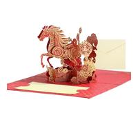 Generisch Tarjetas con diseño de caballos - Recuerdos fáciles de coleccionar, juego de arte de tarjetas artísticas, arte de de caballos, edición coleccionista 2026 | Diseño único, actividades