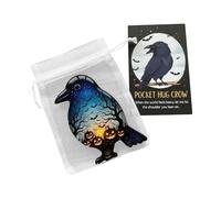 Generisch Tarjetas de bolsillo para niños, lindas tarjetas de bolsillo de Halloween con saludos motivacionales - Figuras motivadoras portátiles para niños y adultos, familia, viajes, aprendizaje