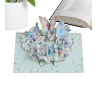 Generisch Tarjetas de San Valentín, 3D románticas flores de vintage - Tarjetas de aniversario para parejas - Familia Esposa Madre Hermana Hija Vacaciones Compromiso Bendiciones de Año