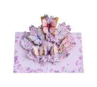 Generisch Tarjetas de San Valentín - 3D Vintage Romántica Decoración - Tarjetas de boda | Familia Esposa Madre Hermana Hija Vacaciones Compromiso Bendiciones Año Nuevo