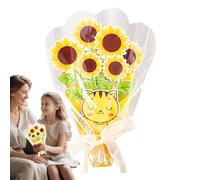 Generisch Tarjetas para el Día de la Madre Flores Día de la Madre Kit de Artesanía de Tarjetas de Flores | Kit de hacer tarjetas florales, Actividad interactiva de vinculación entre padres e hijos