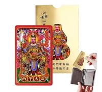 Generisch Tarjetas Tai Sui - Fácil y tradicional de bolsillo | Tarjeta Tai Sui para el año lunar chino | Para hombres, mujeres, jóvenes, deportistas, ciclistas, golfistas, marido, hijo, hija
