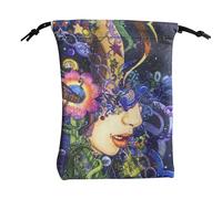 Generisch Tarot Bolsas Y Bolsas - Cubo Runa Bolsa de Joyería de | Almacenamiento para Cubos Cristales Hogar Oráculo Adivinación Halloween Principiante, Fhr58, Ver descripción, Ver descripción