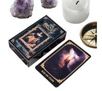 Generisch Tarot Cartas, Instrucciones para Accesorios de adivinación con 78 Cartas | Tarot para meditación y Principiantes, para los Temas de la Felicidad, Amor, Trabajo y