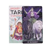 Generisch Tarot Deck Cards, Fortune Telling Cards,133g Divination Oracle Set, 78 Card System for Beginners Learning Party Game Meditation Tool Spiritual Reading Future Prediction Oracle Deck Use