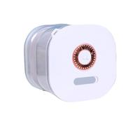 Generisch Tarro de fermentación - Recipiente para conservas de 400 ml con tapa de temporizador - separadora de zumos | Para harina, ensalada, caramelos, azúcar, galletas, despensa, preparación de