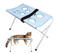 Generisch Tavolo In Rete Traspirante Antigraffio Amaca Toelettatura Gatti - Imbracatura Amaca per Taglio Unghie Gatto - per Animali Razze Piccole Medie Bagno Domestico Toelettatura