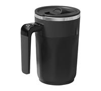 Generisch Taza de café autoagitadora, 400 ml, recipiente recargable con tapa, taza de café eléctrica con pantalla LCD, para el hogar, oficina, cocina, bar, miel, cumpleaños, Navidad, mujer, mujer