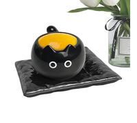 Generisch Taza de café con diseño de gato, taza de cerámica de 210 ml, taza de té para café | Mujeres que diluyen accesorios, vasos de agua lindos, grandes calibres, representaciones para los amantes