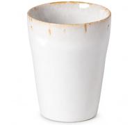 Generisch Taza de café Costa Nova Grespresso Mocha, 375 ml, gres porcelánico, color blanco con esmalte reactivo, diámetro de 9,2 x 11,5 cm, apta para lavavajillas y microondas, fabricada en Portugal