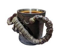 Generisch Taza de café divertida, 300 ml 3D diseño de resina de acero inoxidable - diseño de escorpión tazas de café para mujeres - para hombres, mujeres, adultos, , fanáticos, hogar