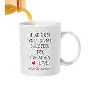 Generisch Taza de café para mamá, 350 ml, divertida, al menos no tienes un niño feo, taza de café | Taza de cerámica para el día de la madre, cumpleaños y San Valentín