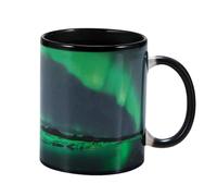 Generisch Taza de café que cambia de color, tazas de café que cambian de color, taza de cerámica con efecto que cambia de calor, taza mágica sensible al calor para bebidas calientes y frías