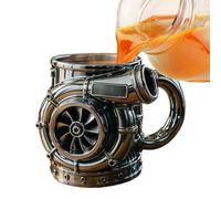 Generisch Taza de café | Taza de leche con motor 3D, taza retro, para rutina matutina y pausas y de cumpleaños, decoración del hogar, celebraciones estacionales, lugar de trabajo, momentos de
