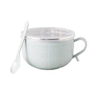 Generisch Taza de sopa con tapa, 740 ml, taza de viaje reutilizable, tazas de sopa con asas, para almuerzo, fideos, sándwich, viaje, té, café, avena