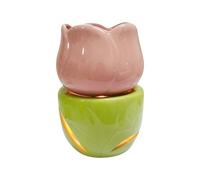 Generisch Tea Light Wax Melt Warmer - Difusor de velas en forma de flor