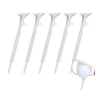 Generisch Tees de golf, 5 piezas de 18 grados de ángulo de golf para golfistas, Prevent Side Rotate Precision Improver Sport Equipment for Indoor Family Beginners Colleagues Friends