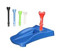 Generisch Tees de simulador de golf de 3,54 x 2,44 x 0,63 pulgadas, fácil de instalar para césped artificial, soporte para té de golf para tiempos de conducción y entrenamiento regular en casa