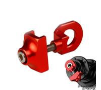 Generisch Tensor de ajuste del eje de cadena, tornillo de ajuste de cadena de eje, tensor de cadena fijo, hebilla de cadena ajustable, botón de fijación de rueda de bicicleta, cremallera para ciclos