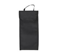 Generisch Tent Stake Storage Bag, Tent Peg Organizer, Hammer Tool Pocket, Nails Organization Pouch for Hiking Travel, Hunting Backpacking Picnic Fishing, 11.22x5.12 inches, Black