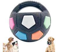 Generisch The Mellow Dog Calming Ball, juguete interactivo para perros, pelota antiestrés, juguete resistente para masticar para perros pequeños, medianos y grandes (negro)