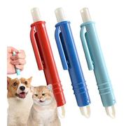Generisch Tick Removal Tool for Humans and Pets, Quick-Release Puller Kit, Multifunctional Grooming Supplies, Portable Cleaning Tools for Yard, Outdoor, Travel, Camping