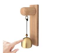 Generisch Timbre adhesivo | Timbre de madera hecho a mano | Equipamiento comercial Timbre - Para puerta de , tienda, granja, puerta de jardín y área comercial