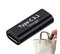 Generisch Tipo C Acoplamiento Hembra Macho A Macho Hembra - Compatible con Carga Rápida de 10 Gbit/s | Conector como Accesorios Móviles para Negocios Oficina Hogar Traslados Al Aire