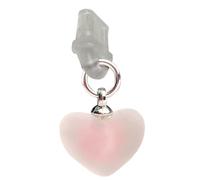 Generisch Tipo C Dust Plug, Heart Shaped Charging Port Cover, Compact Design Dustproof Silicone Plug Protector para Cellphones, Tablets, Ordenadores, Headphones, Charger Safety and Cleanliness