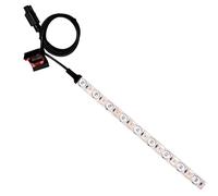 Generisch Tira de luz LED - Sistemas de iluminación de alta calidad - Lámpara magnética con cable como repuesto para garaje, taller, hogar, impresora 3D