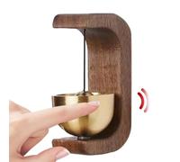 Generisch Tirador de puerta magnético | Campana de viento de madera