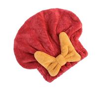 Generisch Toalla Absorbente Suave para la Cabeza, 27 x 26 cm, con para Mujer, Pelo Mojado, hogar, Viajes, natación, Ducha, baño, Fitness