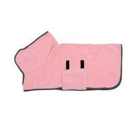 Generisch Toalla seca para perros Albornoz de microfibra suave y absorbente | Toalla de ducha para perros y gatos, para cachorros, gatitos, mascotas, pequeño, mediano, hogar, viajes, baño, hotel