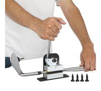 Generisch Tornillo de Banco para de Golf, Herramienta con Cierre rápido Antideslizante de Metal Inoxidable | Set para Cambiar el Mango en el Eje de Golf | para Cambio de Ajuste corrección e