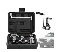 Generisch Torque Multiplier, Torque Wrench Labor Saving, Lug Nut Remover with Socket, Tire Change Kit, Gear Reduction, for Vehicle Repair, Wheel Maintenance, 8.07x6.3x3.07 pulgadas