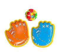 Generisch Toss and Catch Ball Juego - Juego de Pelota de LED para niños, Juguete con Guantes de Captura para Escuela, Camping, Piscina, Picnic, Viajes, Parque Infantil, cumpleaños, Juventud
