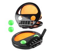 Generisch Toss and Catch Ball Set - Beach Toys Sports Equipment Play Activities | Parent-Child Interaction for Birthday Travel Backyard Summer Playground Camping Handheld -ponğ Paddle Sensory Integr