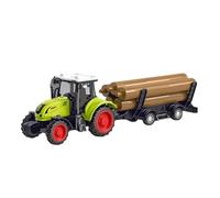 Generisch Tractor infantil con remolque basculante para niños a partir de 3 años - para interior y exterior (C, talla única)