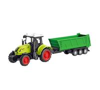 Generisch Tractor infantil con remolque basculante para niños a partir de 3 años, para interiores y exteriores (B, talla única)