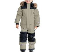 Generisch Traje de nieve para niños y niños, traje de esquí térmico, mono de invierno, cálido, mono de nieve, resistente al viento, traje de invierno con barro extraíble, traje de softshell para