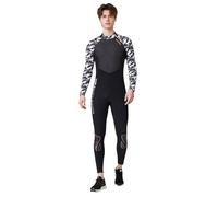Generisch Traje de triatlón para hombre, traje de buceo, surf, chaleco salvavidas para adultos, snorkeling, pantalones de neopreno, natación, traje de neopreno subacuático, traje de surf, traje de