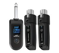 Generisch Transmisor de audio inalámbrico - Adaptador de señal con alcance de 49 pies, dispositivo de transmisión, herramienta convertidora estéreo compacta | Adaptador de audio estable para