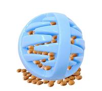 Generisch Treat Dispensing Dog Toys, pelota de golosinas para perros y juguetes de comida, juguete de enriquecimiento para cachorros en interiores y exteriores, juego de entrenamiento, promoción del